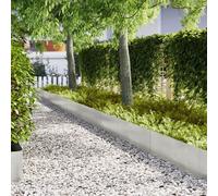 Bordures De Jardin Vidaxl 30 Pcs 100x0,5x30 Cm En Acier Inoxydable