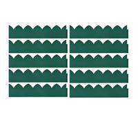 Vidaxl Bordures De Jardin 10 Pcs Vert 65x15 Cm Pp