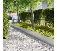 Bordures de Pelouse 20 pcs 100x0.5x30 cm Acier Galvanisé