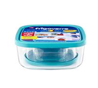 Bormioli Rocco Boîte de conservation Frigoverre 390610-SK5 Verre transparent Set de 3