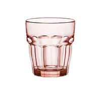 Bormioli Rocco Rock Bar Lounge Verre Whisky Pêche 27 ouleur pêche, verre trempé, lot de 6