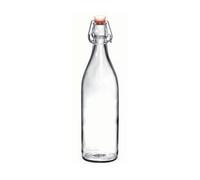 BORMIOLI Bouteille 1l Giara + bouchon blanc