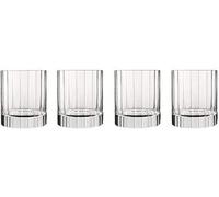 Bormioli Luigi 7540471 Luigi Bormioli Bach-Set di 6 Bicchieri Bassi, in Cristallo Trasparente, 8,25 x 8,25 x 9,7 cm, 4 unità (Confezione da 1)