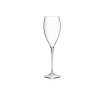 Bormioli Luigi Magnifico Set Vap Flute, Verre Sonore, Transparent, 32 cl, 6 Pièces