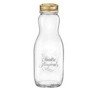 Bormioli Quattro-Stagioni - Bouteille Avec Couvercle - 1L - (Set de 6) Or G