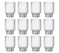 Bormioli Rocco 12x Clair 300ml Florian Verres Whisky - Verre Eau Vin Whiskey Gin Jus Cocktail Verrerie à Boire Tasse Ensemble