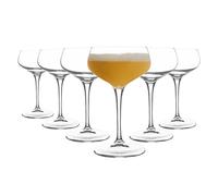 BORMIOLI ROCCO 6X BARTENDER NOVECENTO Cocktail Lunettes Martini 250ml Clear