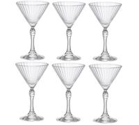Set 6 Calices Cocktail Martini Petit America' 20s 15,5 ormioli Rocco