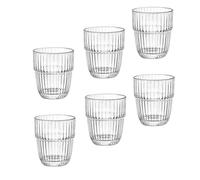 Bormioli Rocco Verres à jus en verre Barshine – Lot de 6, 21 cl