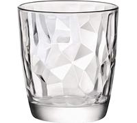 Bormioli Rocco Diamond Lot de 6 Verres à Eau en Verre Transparent 305 ml