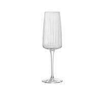 Bormioli Rocco Exclusiva Lot de 4 Flûtes à Champagne, 25,5Cl