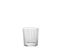 Bormioli Rocco Exclusiva Lot de 6 verres à cocktail de taille moyenne 355 ml en verre étoile brillant avec technologie Secure Edge pour plus de durabilité Fabriqué en Italie