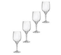 Bormioli Rocco Florian Lot de 4 verres à vin rouge, gin tonic, 532 ml, transparents