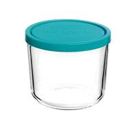 Bormioli Rocco Frigoverre Verre Rond Bouchon Bleu Cm10 Contenant Alimentaire Multicolore Taille Unique