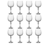 Bormioli Rocco Lot de 12 verres à gin tonic style années 20 - Style vintage Art déco espagnol Copa de Balon - 240 ml