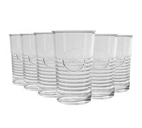 Bormioli Rocco Officina 1825 Highball Verres Set - Cocktail Vintage Verre Coupe Italienne Gobelets - 475ml - Lot de 6