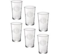 Bormioli Rocco Officina 540630MTV121990 Verre isotherme pour boissons froides, jus et cocktails Transparent 473 ml