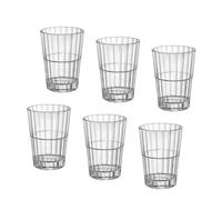 Bormioli Rocco Oxfordbar Lot de 6 verres en verre de Shot, 3,8 cl