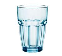 Bormioli Rocco Rock Bar Lounge Ice Long Drink 370 ml, bleu, verre trempé