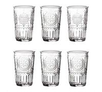 Bormioli Rocco - Romantic - Lot 6 Verres - 30,5 cl - Verre - Transparent - 8 x 8 x 12,5 cm