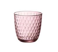Bormioli Rocco Slot Set Verres, Rose, 6 unités,29cl