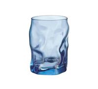 Bormioli Rocco Sorgente Lot de 6 Verres à eau/jus, Bleu, 30Cl