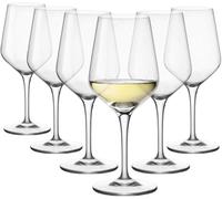 Bormioli Rocco - Verres Electra Gobelets à vin transparents pour toutes les occasions, lot de 6 gobelets de dégustation