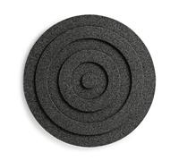 Born In Sweden Tapis rond pour casseroles Circle Ø20 cm Noir