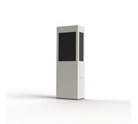 Borne Brick² N°2 Classe 3 Diffuseur PMMA noir Blanc 101 - PRADIER 108018101