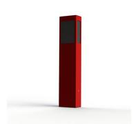 Borne Brick² N°3 Classe 3 Diffuseur PMMA noir Rouge 110 - PRADIER 108020110