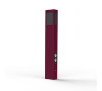 Borne Brick² N°4 PMMA noir prise Rouge vin 066 - PRADIER 108012066
