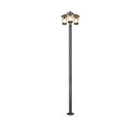 Borne CAVADO extérieure anthracite Trio 3xE27 220cm