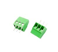 Borne De Câblage PCB KF128, Pas 2.54mm, Connecteur Bloc À Vis 2-12 Broches for Fils 26-18AWG(KF128 3Pin,5Pcs)