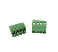 Borne De Câblage PCB KF128, Pas 2.54mm, Connecteur Bloc À Vis 2-12 Broches for Fils 26-18AWG(KF128 4Pin,50Pcs)