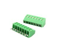 Borne De Câblage PCB KF128, Pas 2.54mm, Connecteur Bloc À Vis 2-12 Broches for Fils 26-18AWG(KF128 7Pin,100Pcs)
