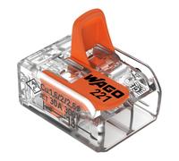 Borne de connexion WAGO COMPACT 5 conducteurs 15 pcs (221-615)
