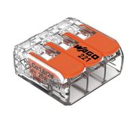 Borne de connexion WAGO COMPACT pour 3 conducteurs, lot de 50