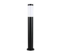 Borne de jardin extérieure 65 cm E27 noire IP44 Inox