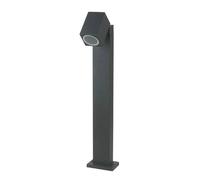 Borne de jardin GU10 orientable alu noir IP44 VT-7612