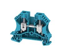 Borne de neutre, 10mm², 1000V/57A, connection à vis - HAGER KR100N