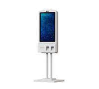 Borne de paiement 32" avec 2 supports TPE et imprimante