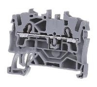 Borne de passage 2 fils, TS 35 2002-1201 | WAGO | 2002-1201 | Bloc de jonction traversant