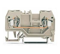 Borne de passage pour 2 conducteurs - WAGO - 280-992 - Gris clair - Applications Ex e II - Pack de 100