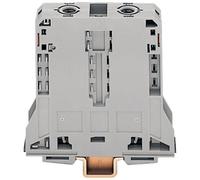 Borne de passage WAGO 285-195 25 mm ressort de traction Affectation: L gris 1 pc(s)