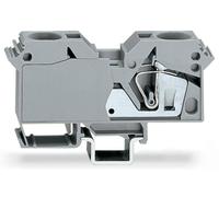 Borne de passage WAGO 285-691 16 mm ressort de traction Affectation: L gris 15 pc(s)