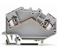 Borne de passage WAGO 781-992 6 mm ressort de traction Affectation: L gris 50 pc(s)
