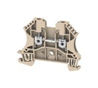 Borne de phase, 2,5mm², 800V/24A, connection à vis - HAGER KR025L