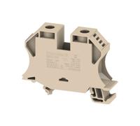 Borne de phase, 35mm², 500V/125A, connection à vis - HAGER KR350L