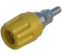 Borne de polarité Ø stylo (détails): 4 mm Hirschmann Test & Measurement PK 10 A 930099103 jaune 16 A