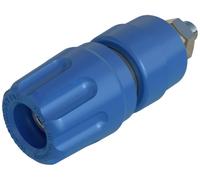 Borne de polarité Ø stylo (détails): 4 mm Hirschmann Test & Measurement PKI 10 A 930103102 bleu 35 A